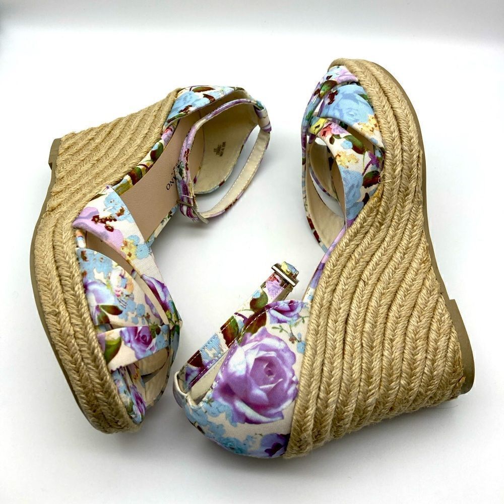 Christian Siriano Espadrille Wedge Sandals Size 8 NWOT - Picture 8 of 10